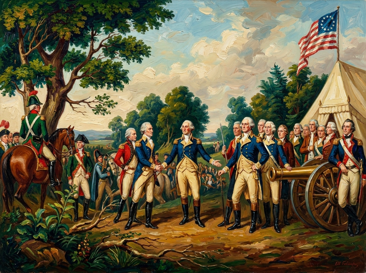 Surrender at Saratoga, 1777